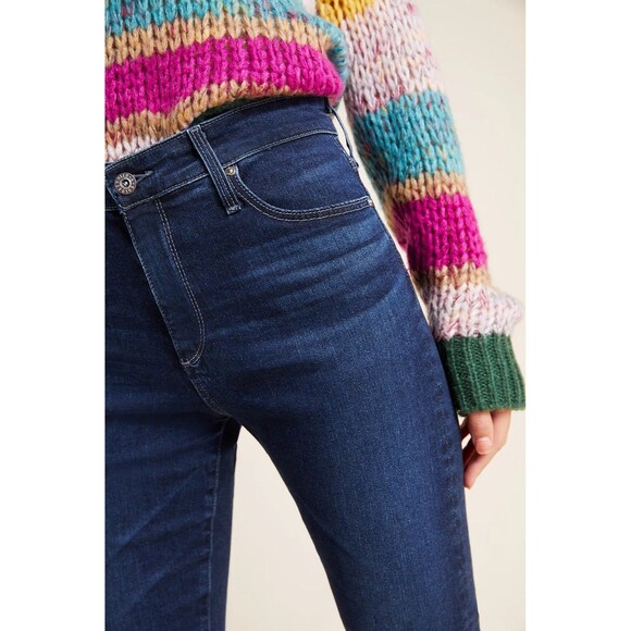 Adriano Goldschmied AG Anthropologie HR Stevie Ankle Slim Straight‎ Jeans 26 R - Picture 3 of 15